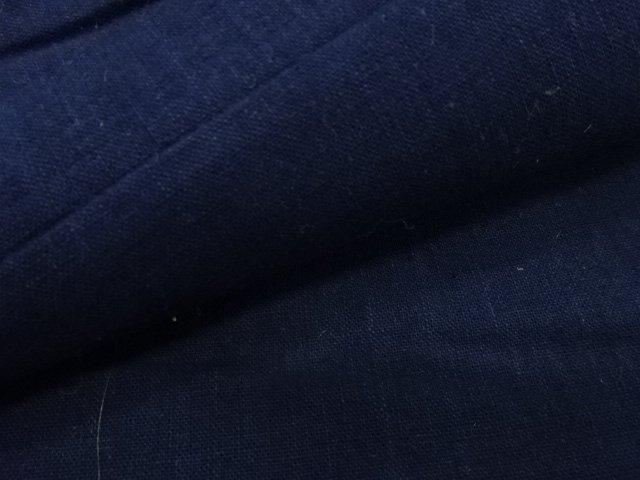  アンティーク　木綿　本藍　はぎれ反物